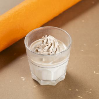 栗の杏仁豆腐