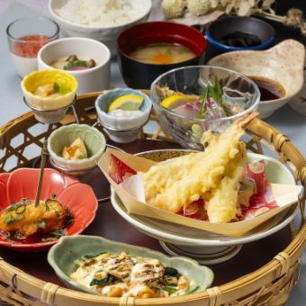 ―贅沢ランチ―冬のおごちそう『なでしこ御膳』全11品1,848円(税込)ドリンクバー付★