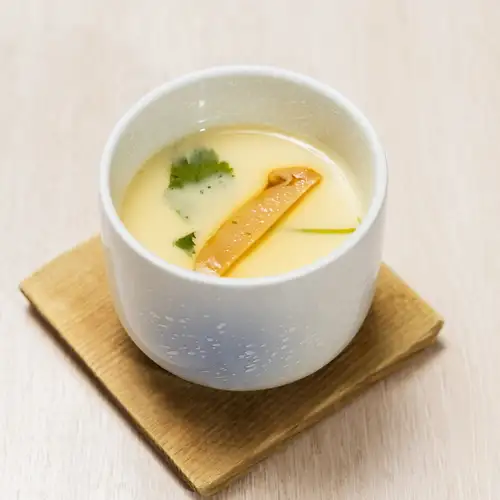 松茸あんかけ茶碗蒸し