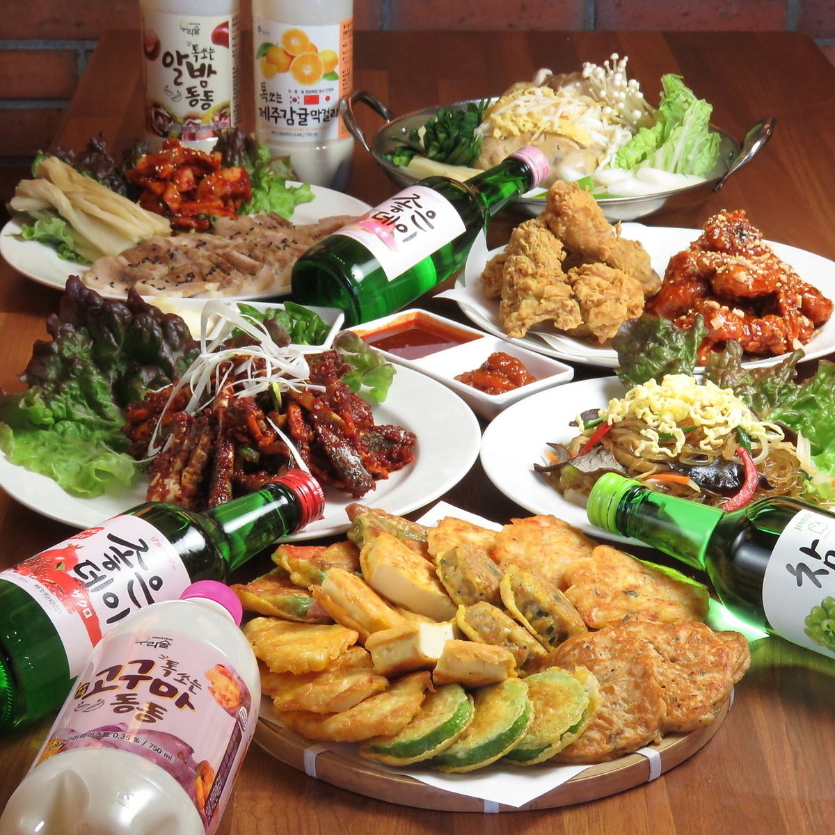 韓国料理を味わおう♪
