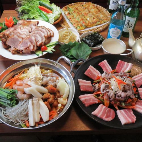 ≪ここでしか味わえない本格韓国料理が盛りだくさん≫
