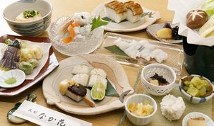 鱧 御膳コース 鱧寿司・落し・鱧焼き・鱧しゃぶしゃぶ(一人鍋)焼おに出し茶漬け 他 9品