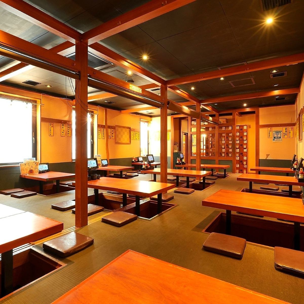 人数に応じて大中小宴会空間をご用意！ごゆっくりお過ごし下さい