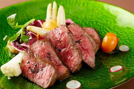  黒毛和牛を味わう贅沢なコース～「秋プレミアム記念日ディナー」