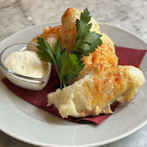 Chicken fillet fritters