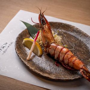 特大海老塩焼き