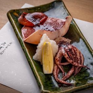 国産スルメ烏賊の一夜干し