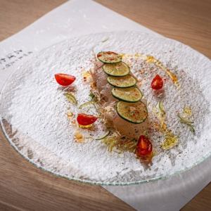 鮮魚のすだちカルパッチョ