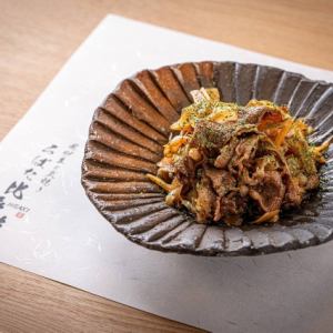 牛蒡と牛肉のしぐれ煮