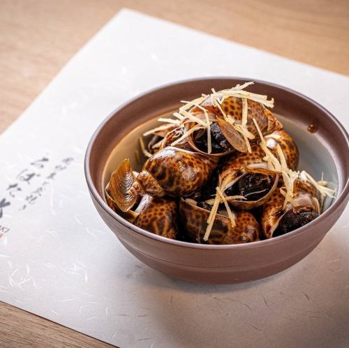 大粒バイ貝の旨煮