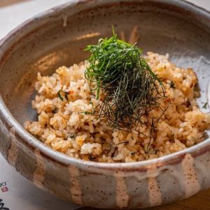 梅と青じそのさっぱりチャーハン