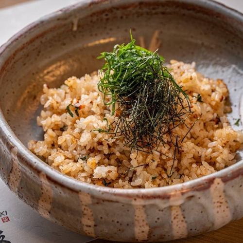 梅と青じそのさっぱりチャーハン