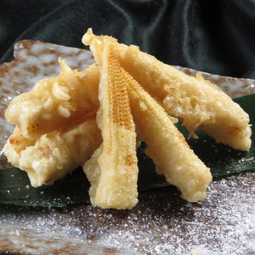 young corn tempura