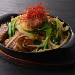 Garlic! Stir-fried liver and chives