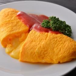 Fluffy Cheese Omelette