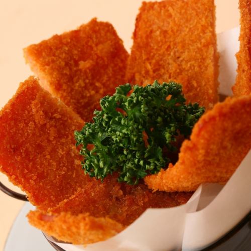 Showa-era ham cutlet! Special sauce