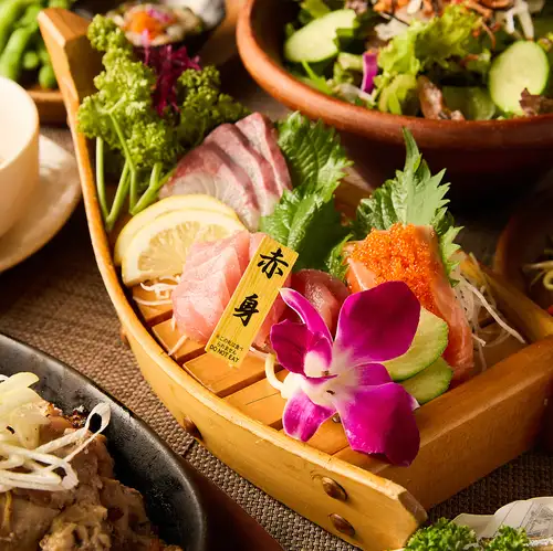 非常适合举办饮酒派对！日式料理畅饮套餐，3500日元起。