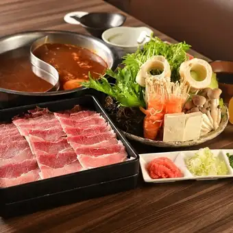 《我那覇畜産直送豚しゃぶ食べ放題》120分あぐー豚ヘルシー食べ放題[ウデ肉]3500円(税込)