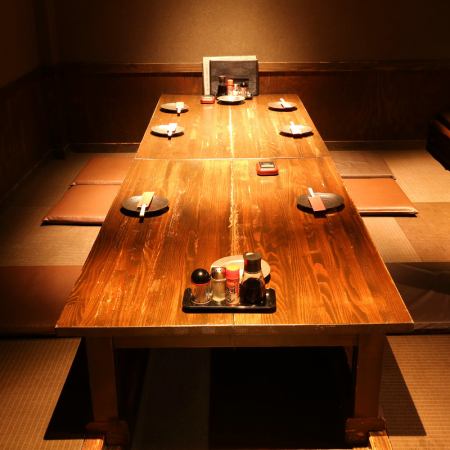 Up to 6-14 people ◎ We have tatami mat seats for you to have a lively and lively atmosphere! Please use in various scenes such as girls' meetings and family meals.