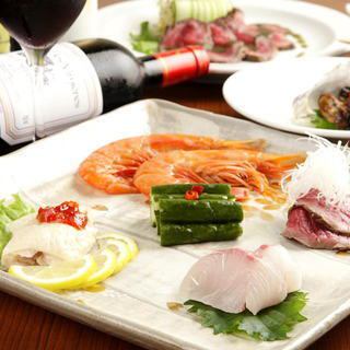 【冬コース】当店の名物が楽しめる！全8品◎3800円(税込)　飲放題付5000円(税込)