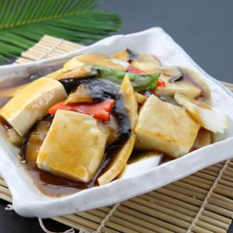 椎茸と豆腐のうま煮