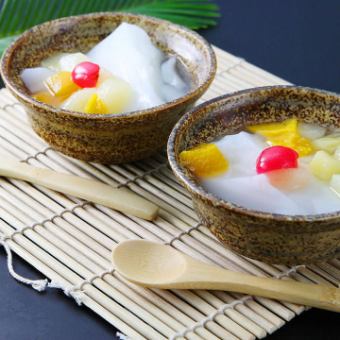 杏仁豆腐