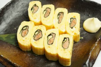 Pollack roe rolled egg