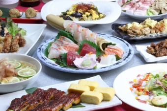 夏の宴会コース【2.5時間飲放題付き】