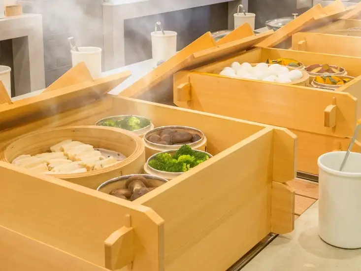 別府ならではの“地獄蒸し”や郷土料理・世界各国料理が愉しめる