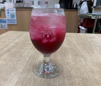 自家製しそ ジュースorソーダ
