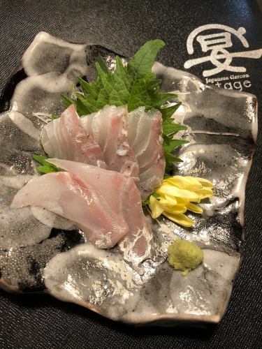 Suzuki sashimi from Miyagi Prefecture
