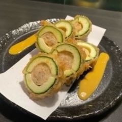 西葫蘆炸蝦