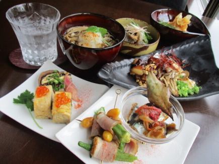 ★9月1日~11月8日迄■晩翠コース■2時間飲み放題付6000円(税込み)★