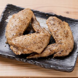黒胡椒手羽先3本