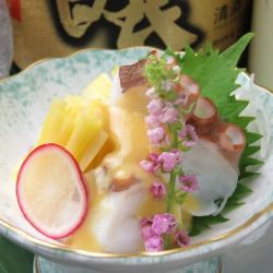下津井蛸 造り