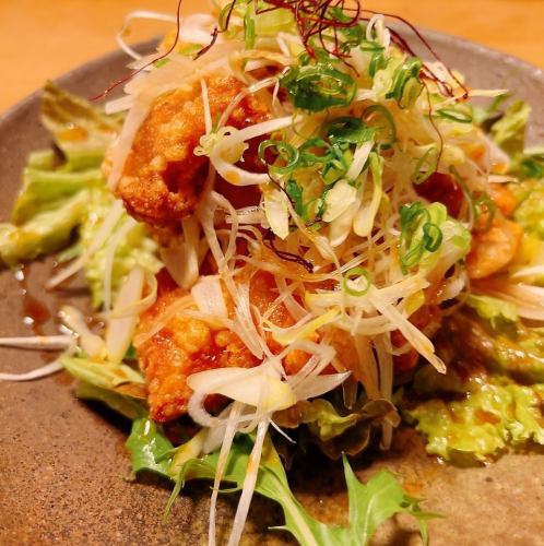 鶏のから揚げ ～油淋ソース～