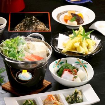 【ネット予約限定】【カジュアルコース】2h飲み放題付◆季節の焼き物や寄せ鍋含む≪全6品≫