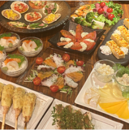 飲み放題付き！ボリューム満点女子会プランをご用意致しました♪