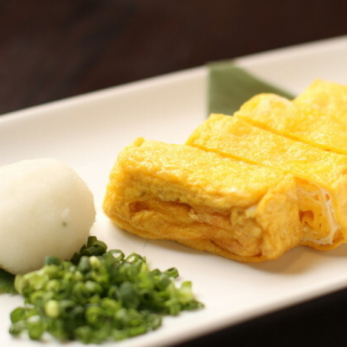 厚焼きたまご/長芋フライ/小エビのパリパリ揚げ/ごぼう唐揚げ/上げ出汁豆腐/茄子の揚げびたし
