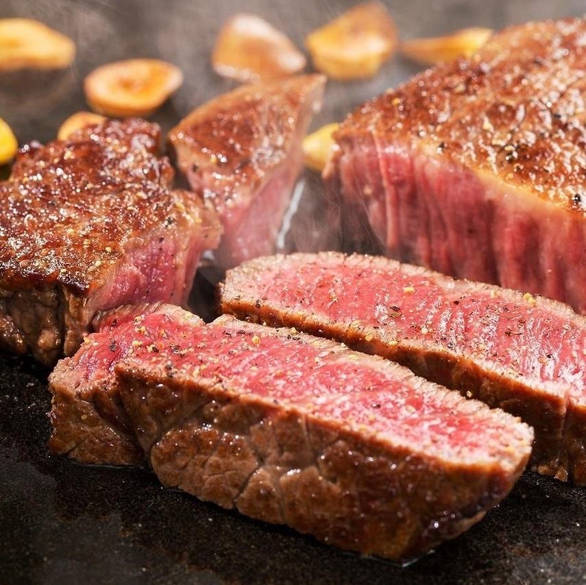 [Great Value★] All-you-can-eat beef steak available!