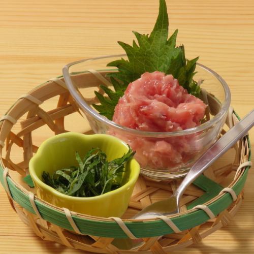 インドマグロのネギトロ