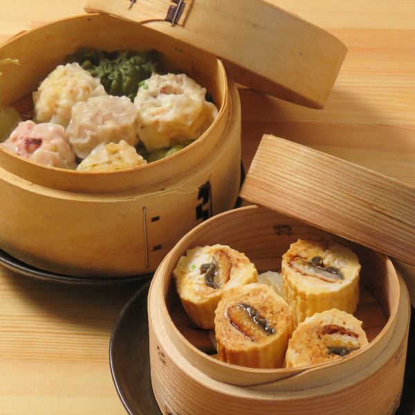 手作りのこだわりが詰まった自家製『蒸しシュウマイ』等の逸品はお酒との相性抜群◎