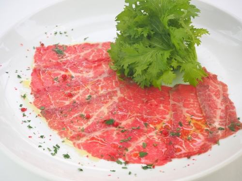 Today's Meat Carpaccio