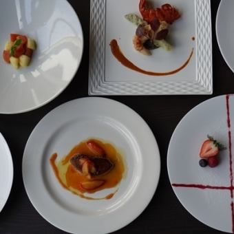 Restaurant_Ryuduki＿M コース　【完全個室利用】