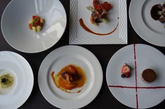 Restaurant_Ryuduki＿M コース　【完全個室利用】