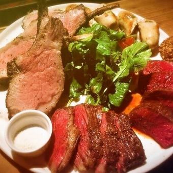 [All-you-can-drink! 120 minutes ◎ 2 types of meat platter] Dinner plan 7,000 yen
