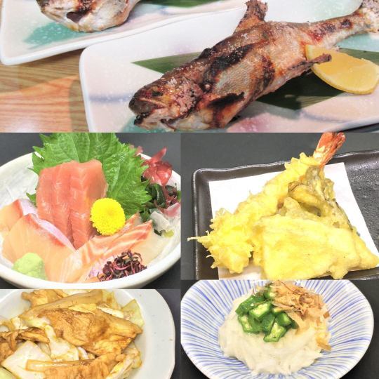 【～8/31】 【料理のみ】鮎の塩焼き等料理は全て個別盛り！稲穂家夏の宴会コース