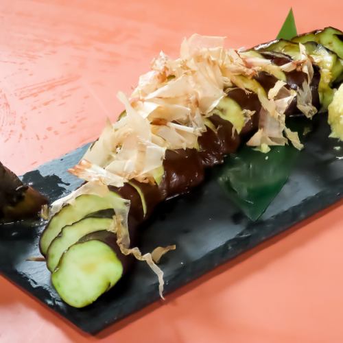 長ナス一本焼き