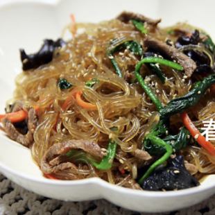 Fried glass noodles