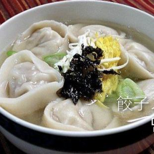 Dumpling soup